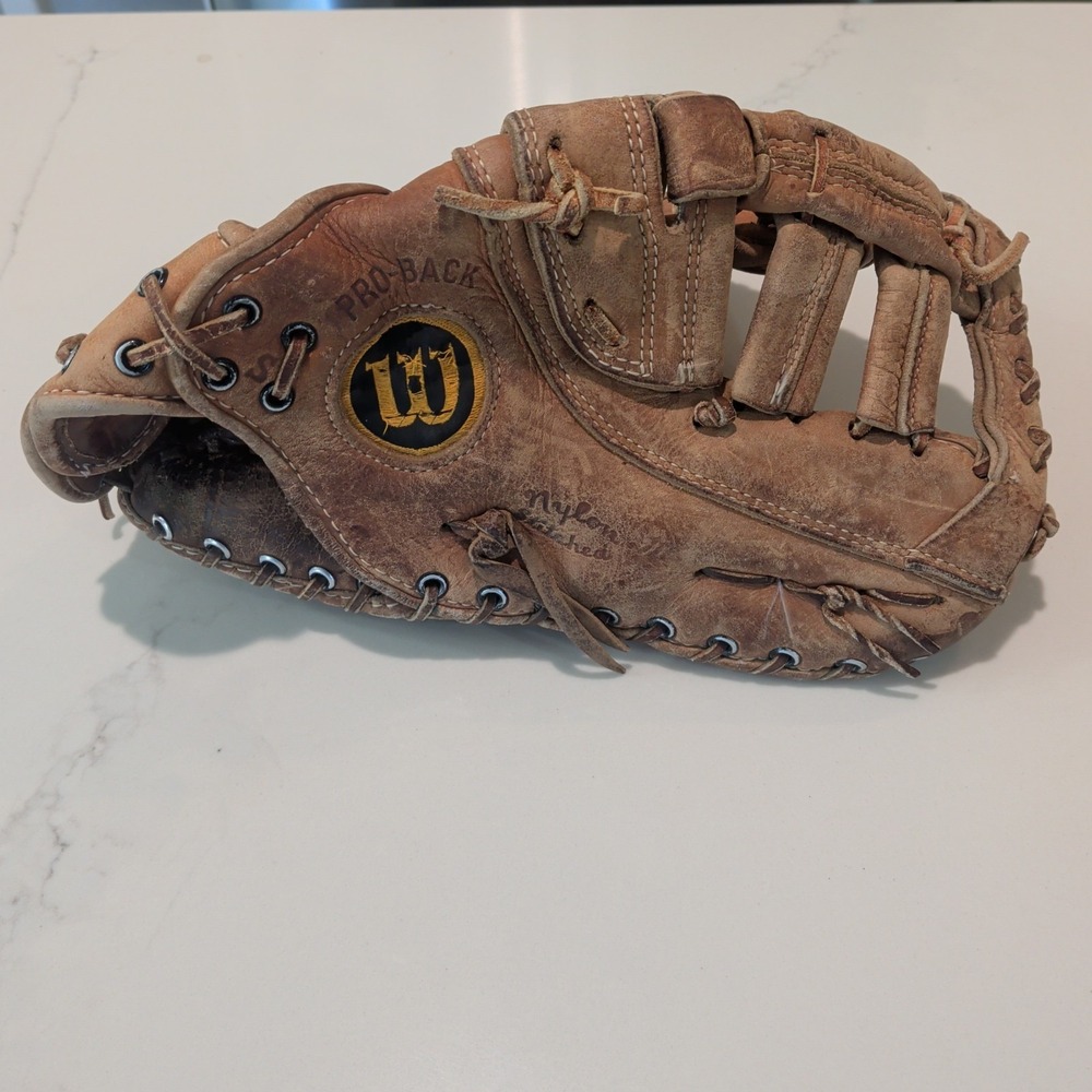 WILSON "THE A2800" FIRST BASE MITT PRO BACK SNAP ACTION Made In USA RHT